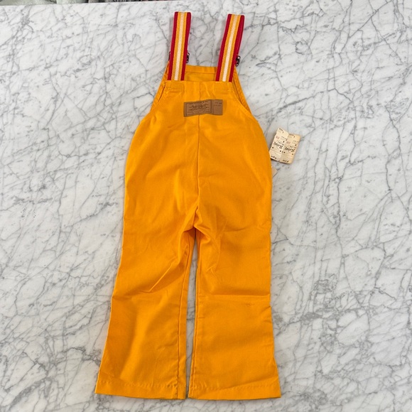 Deadstock NWT Little Levi's Kids Overalls Sz 5T retro 1970s - Picture 4 of 9